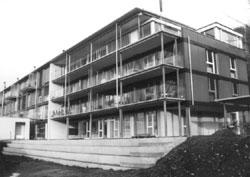 neuere Siedlung Schlossmatte in Wohlen