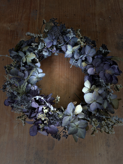 Herbst Naturkranzworkshop mit Hortensien​