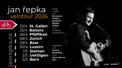 Konzert Jan Řepka Velotour 2026 / Tschechischer Abend 