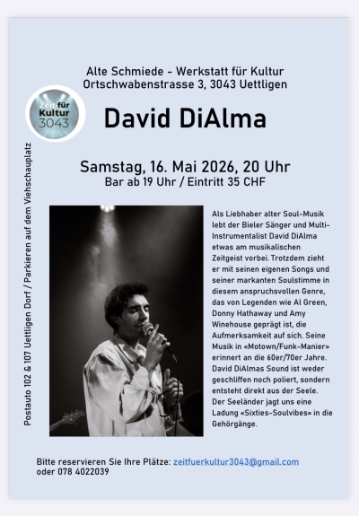 Konzert David DiAlma 
