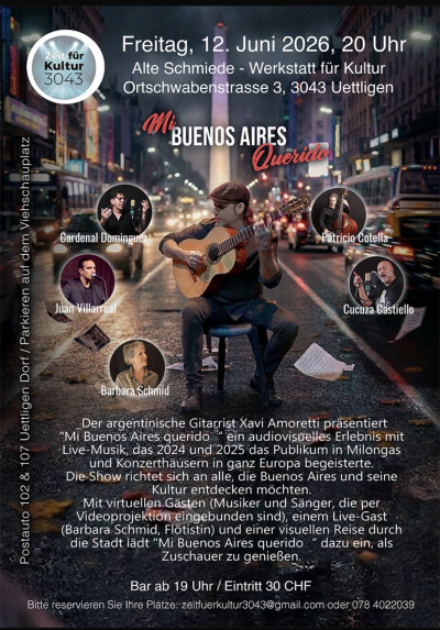 Xavi Amoretti aus Buenos Aires/Argentinien TANGO