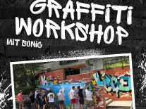 Graffiti Workshop mit \"SONIC\"