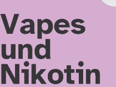 Vapes und Nikotin