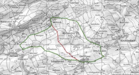 Strassensperrung Meikirchstrasse