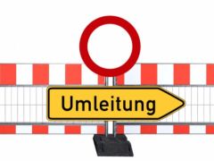 Verkehrserschwerung und Sperrung Ortsdurchfahrt Murzelen
