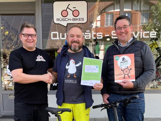 Der Hauptpreis der diesjährigen Cyclomania-Challenge geht an Héctor Rodríguez Pérez